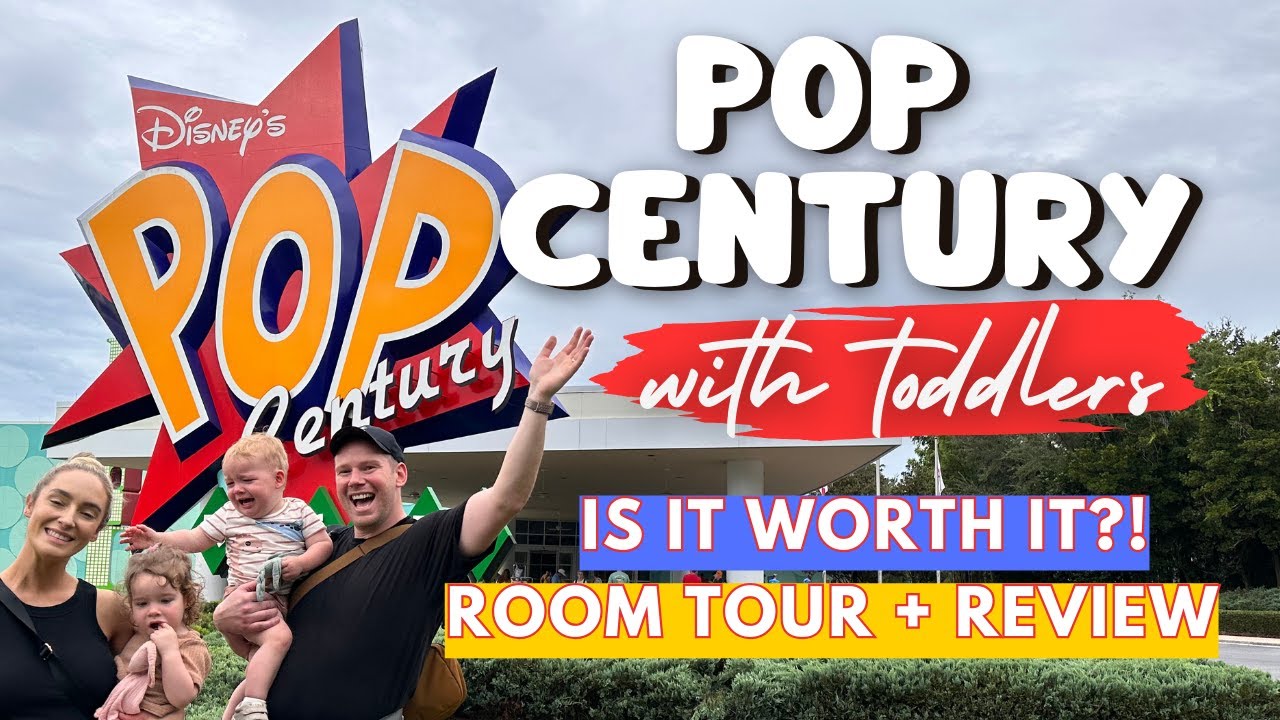 Is Pop Century Worth It for Families? (PLUS Toddler Hotel Room Hacks!)
