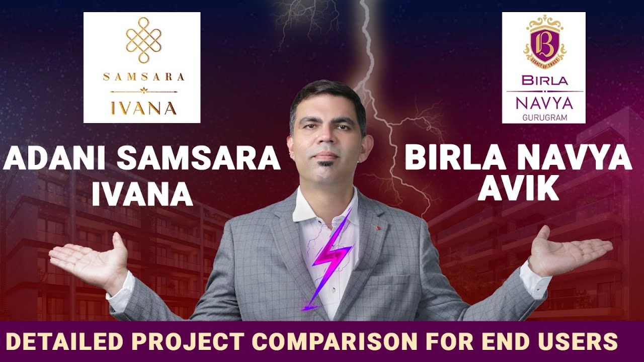 Adani Samsara Ivana I Block Vs Birla Navya Avik | Comprehensive Comparison Between Low Rise Condos