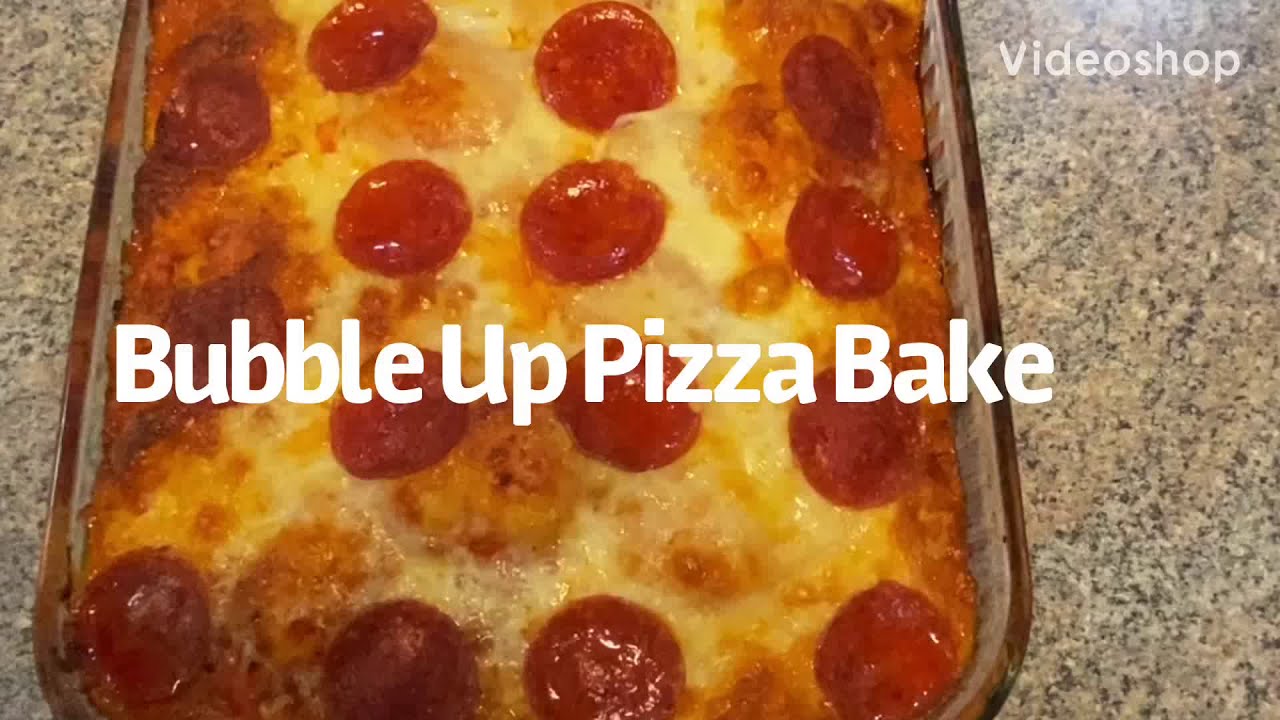 Bubble Up Pizza Bake Recipe
