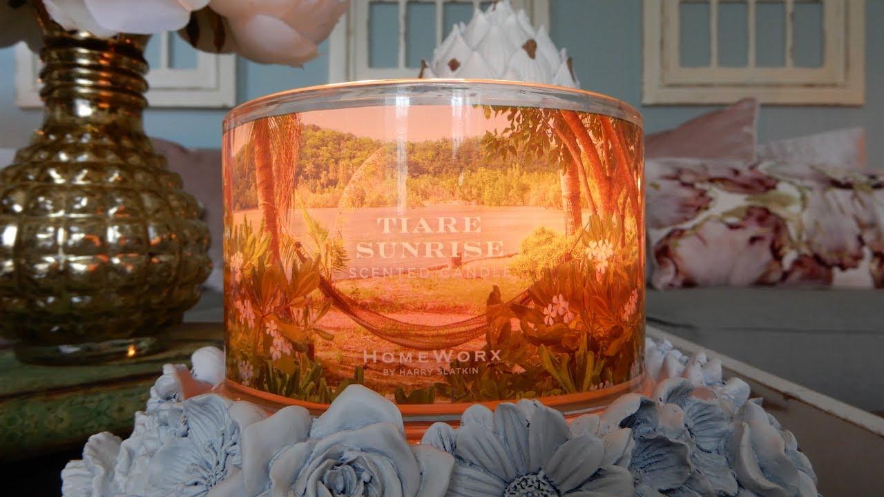 Candle Review: Homeworx Tiare Sunrise!