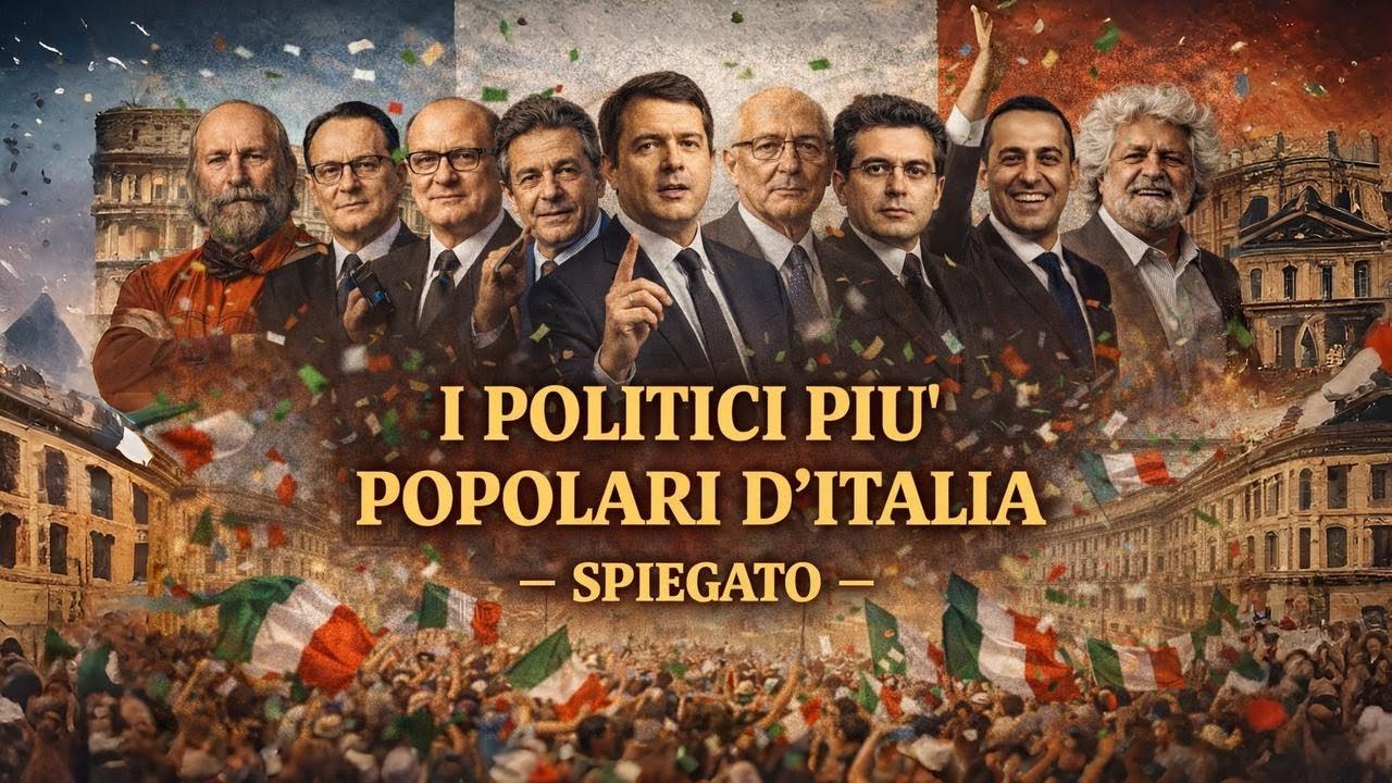 I Politici Più Popolari d’Italia – Spiegato