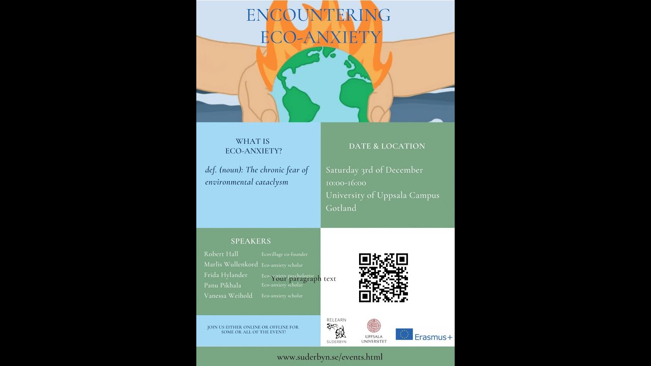 Frida Hylander: Dealing with eco-anxiety