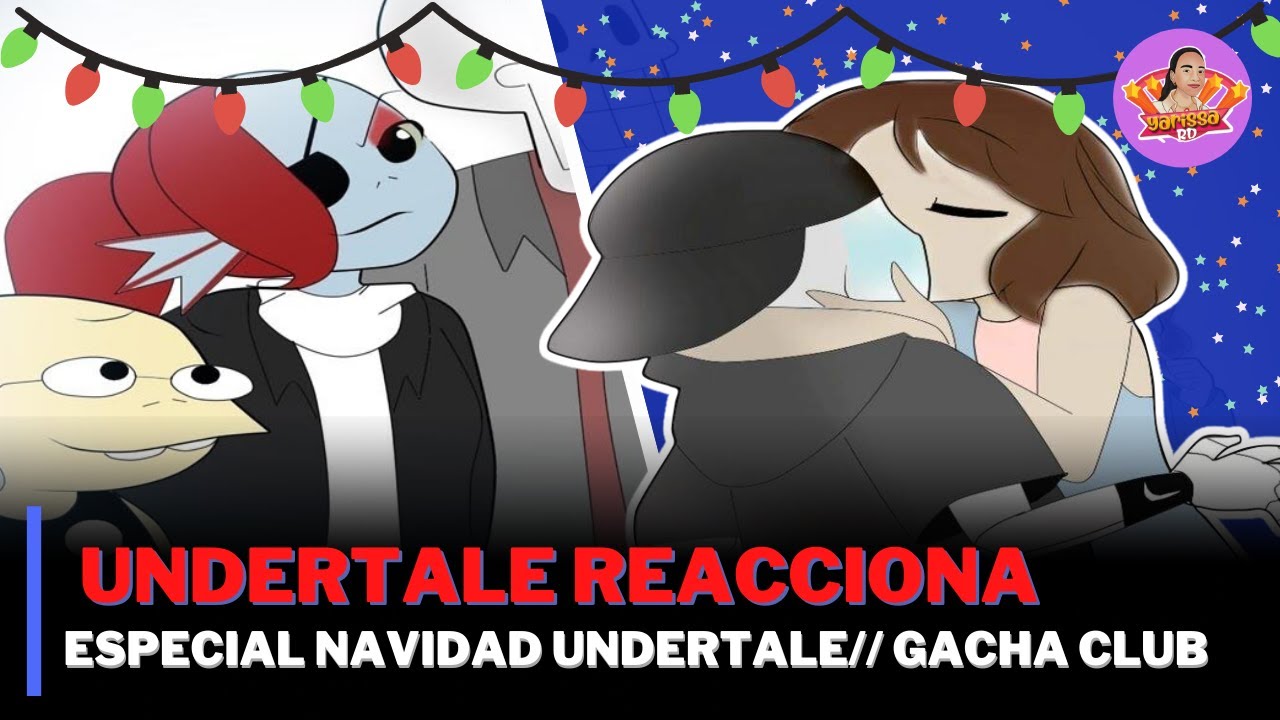 Undertale Reacciona a Especial Navidad Undertale//Gacha Club