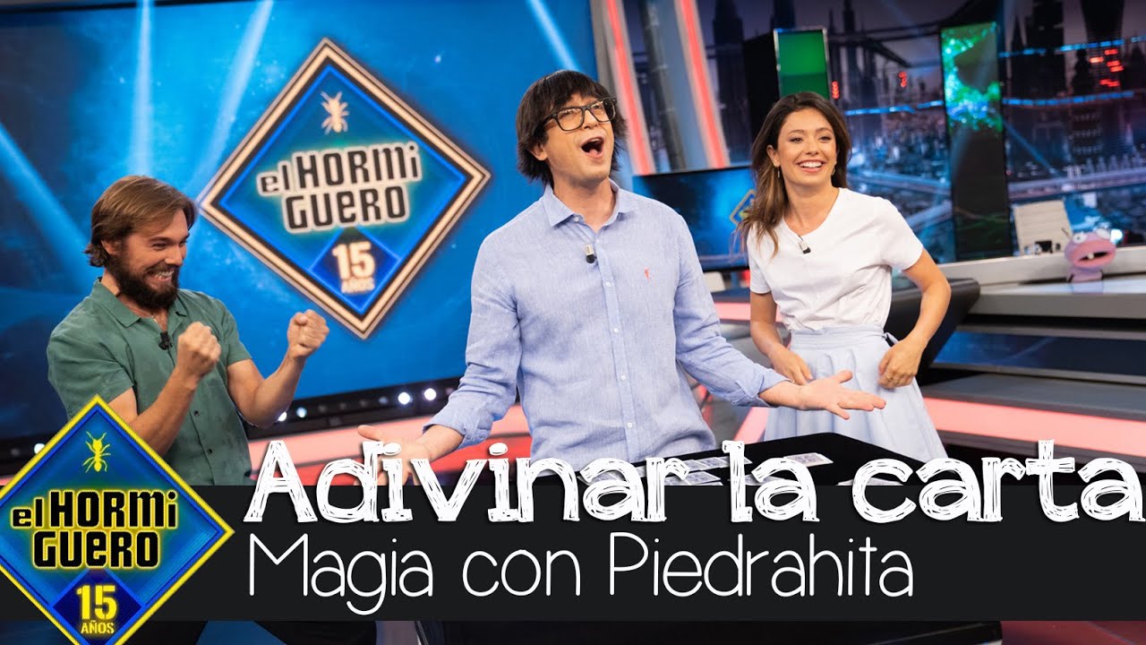 Luis Piedrahita enamora con su magia a Anna Castillo y Carlos Cuevas - El Hormiguero