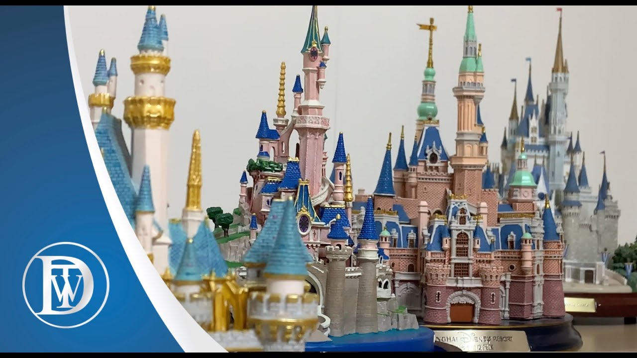 Disney Castle Model Collection 디즈니 캐슬 모형 모음