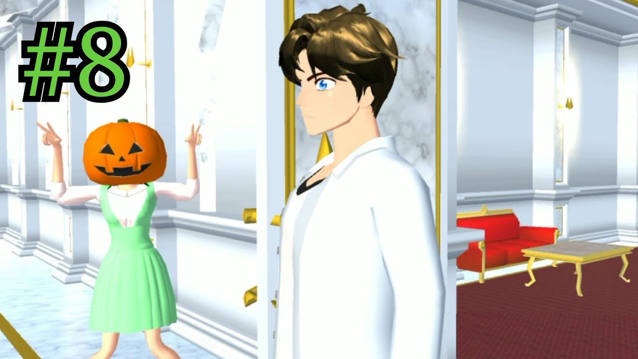 The Frog and The Arrogant Prince [ PART 8: The Run away Frog] (SAKURA School Simulator FUNNY Story)