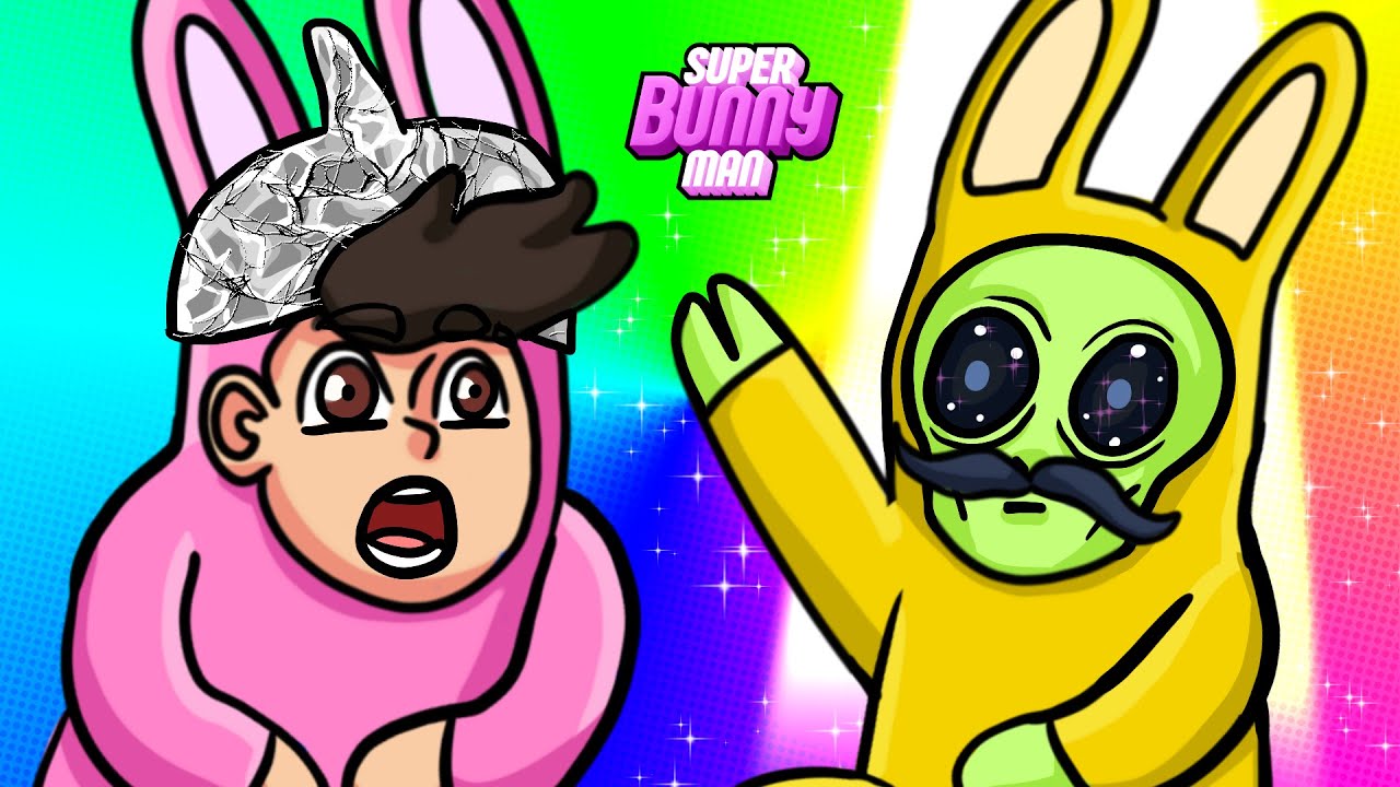 KRÓLICZKI, ALE JESTEŚMY FOLIARZAMI! | SUPER BUNNY MAN