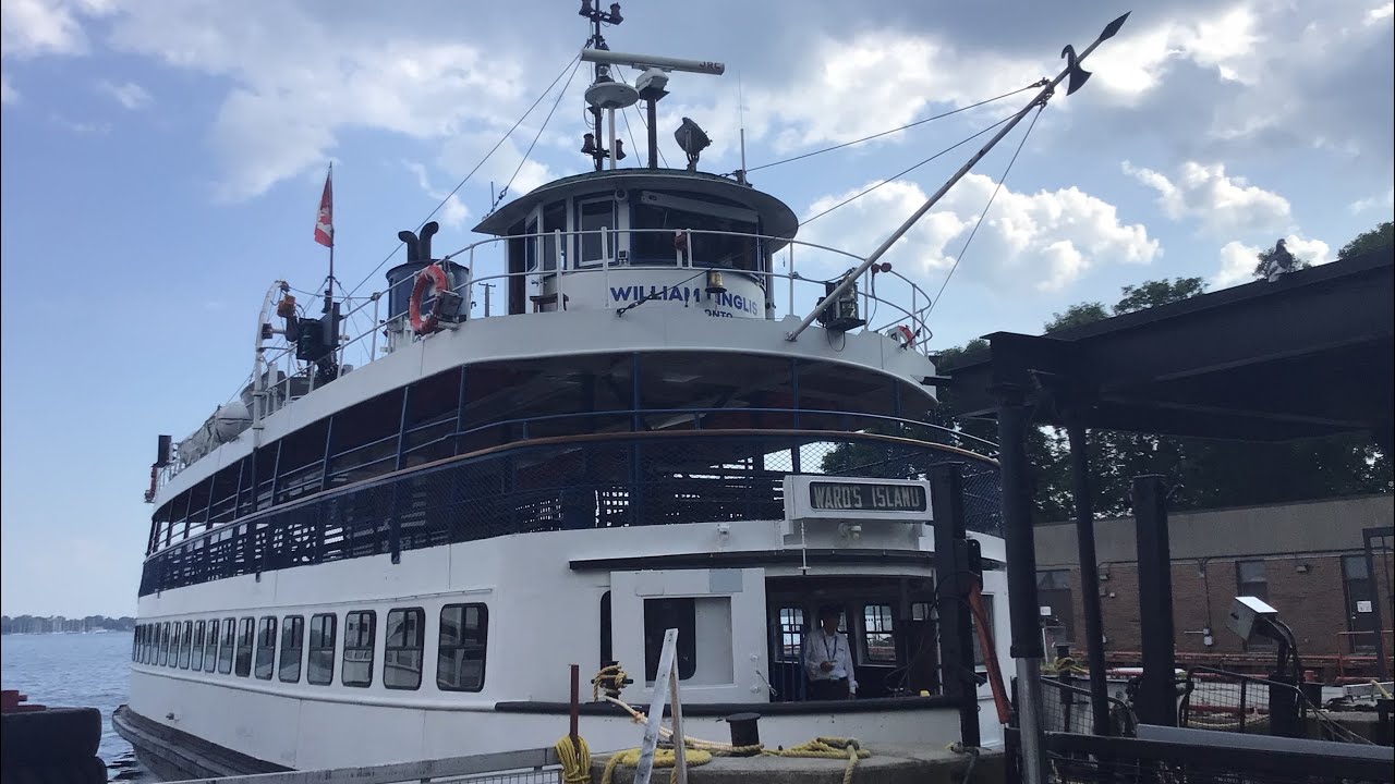 Toronto Island Ferry Full Ride Video to Jack Layton Ferry Terminal from Centre Island Ferry Terminal