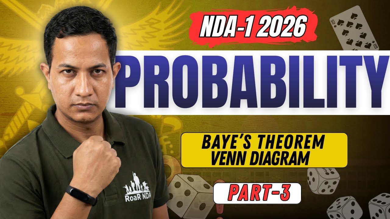Probability| 15 Questions😱| Baye's Theorem, Sets, Venn Diagram😎| Basic to Advance✅| Part 3