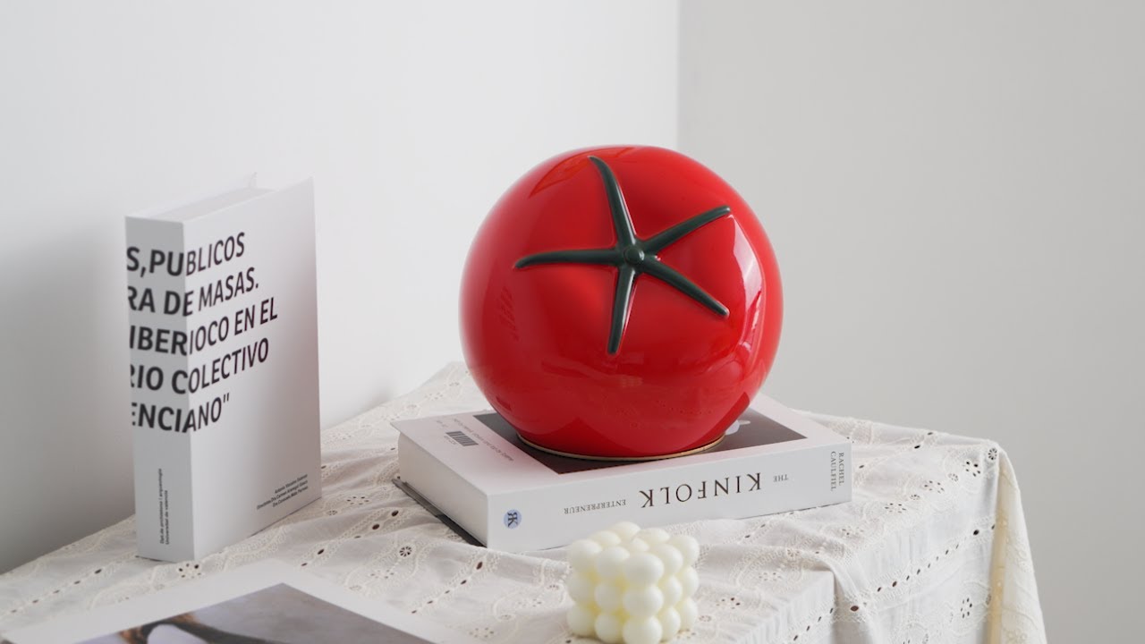 Tomato Resin Lamp | Too Cute to Ignore 🍅