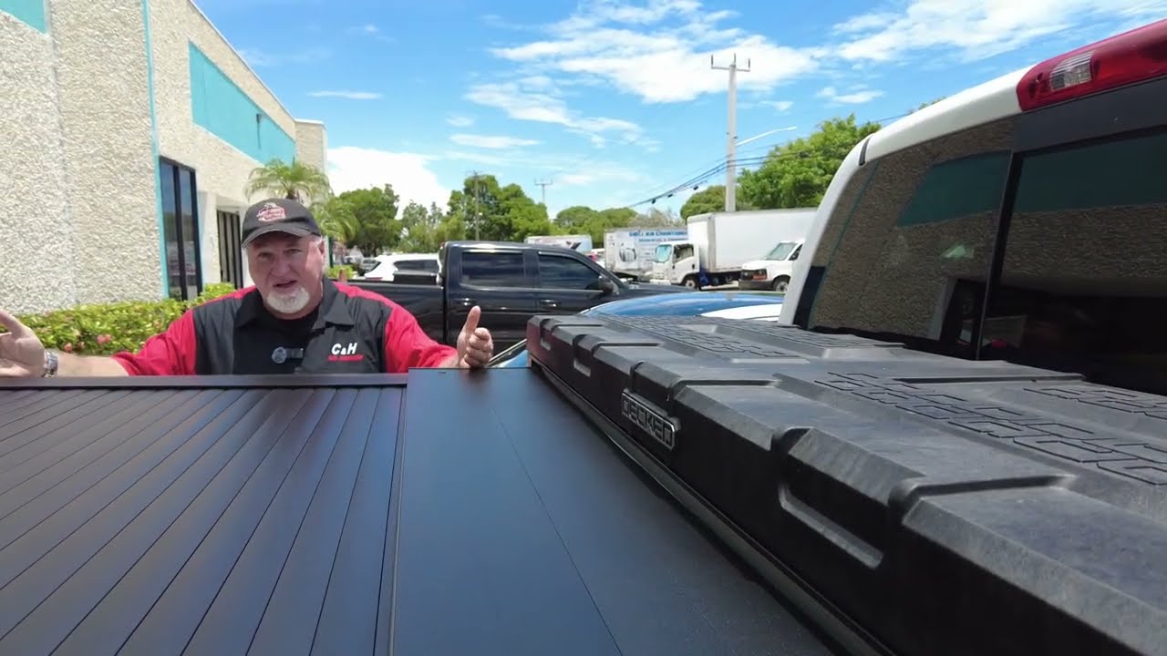 New! Truck Covers USA American Roll Cover & Decked Tool Box on a Ram  review by C&H Auto Accessories