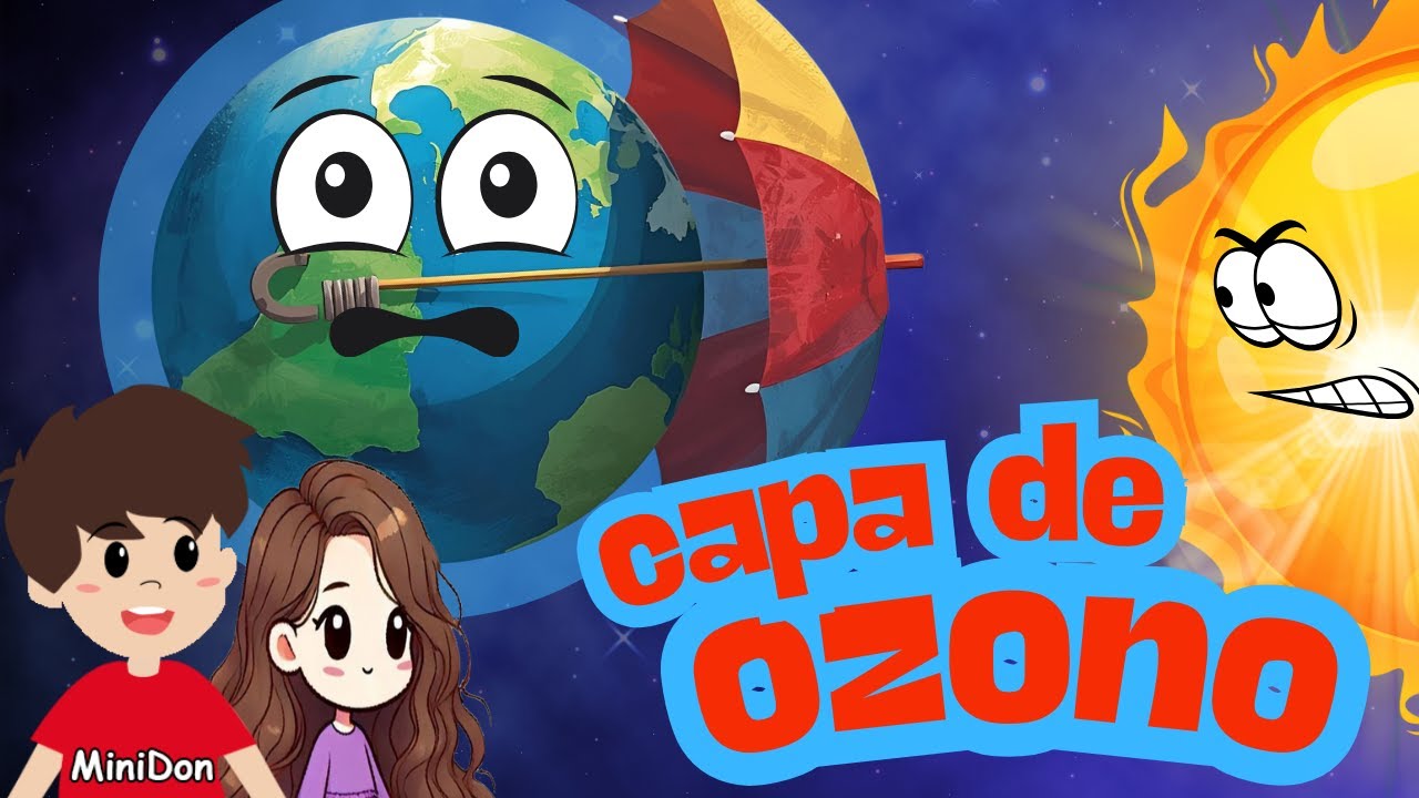 &iquest;Qu&eacute; es la capa de ozono? hay un agujero en el cielo? Descubrelo con Minidon!
