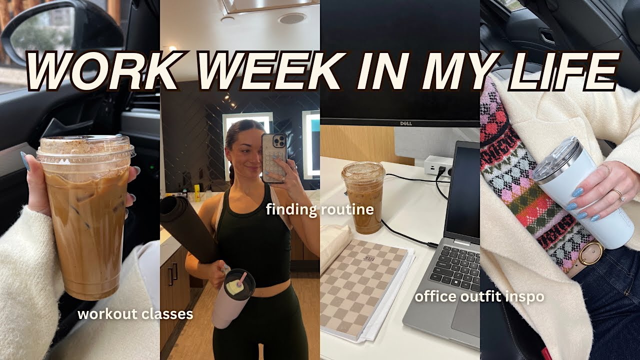 work week in my life: back to routine, office outfits and lunch ideas, trying trufusion, updates!