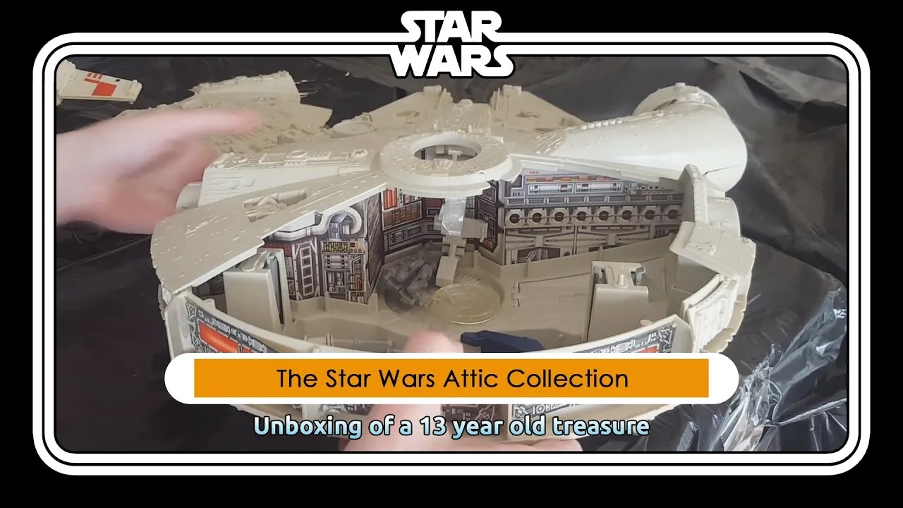 Коллекция Star Wars Attic, часть 14, распаковка коробки 12.