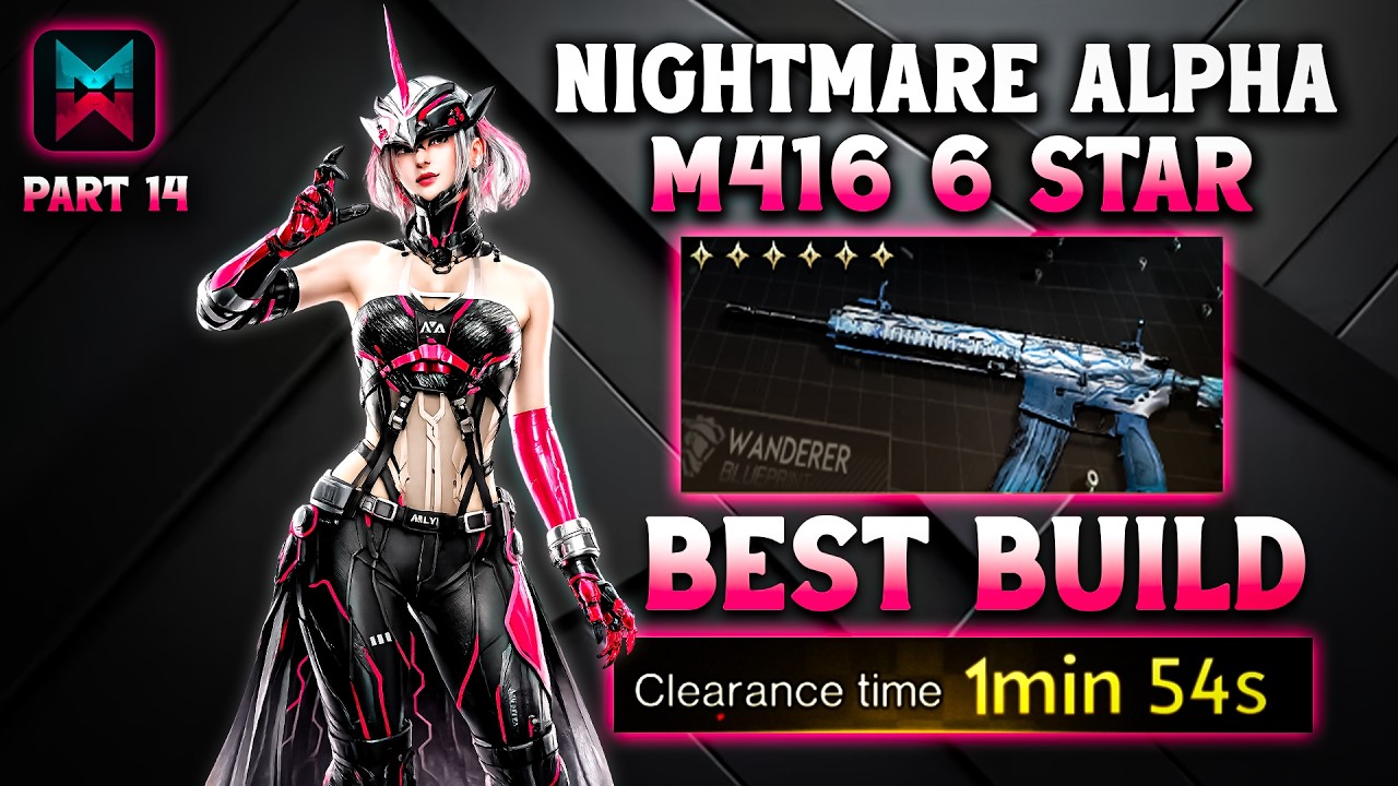 NO NEED CLASSIC BEST SILO M416 NEW SHINY MODS SILENT ANABASIS🥶BUILD GUIDE - ONCE HUMAN