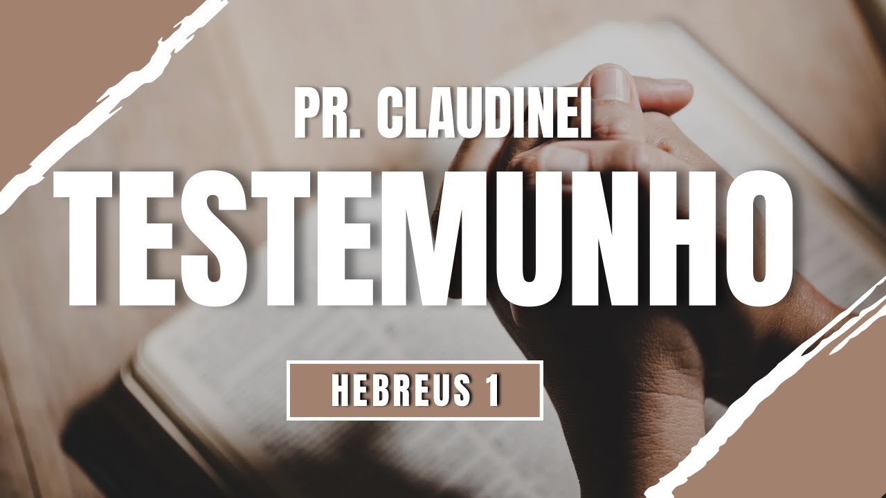 Testemunho Pr. Claudinei Magalhães