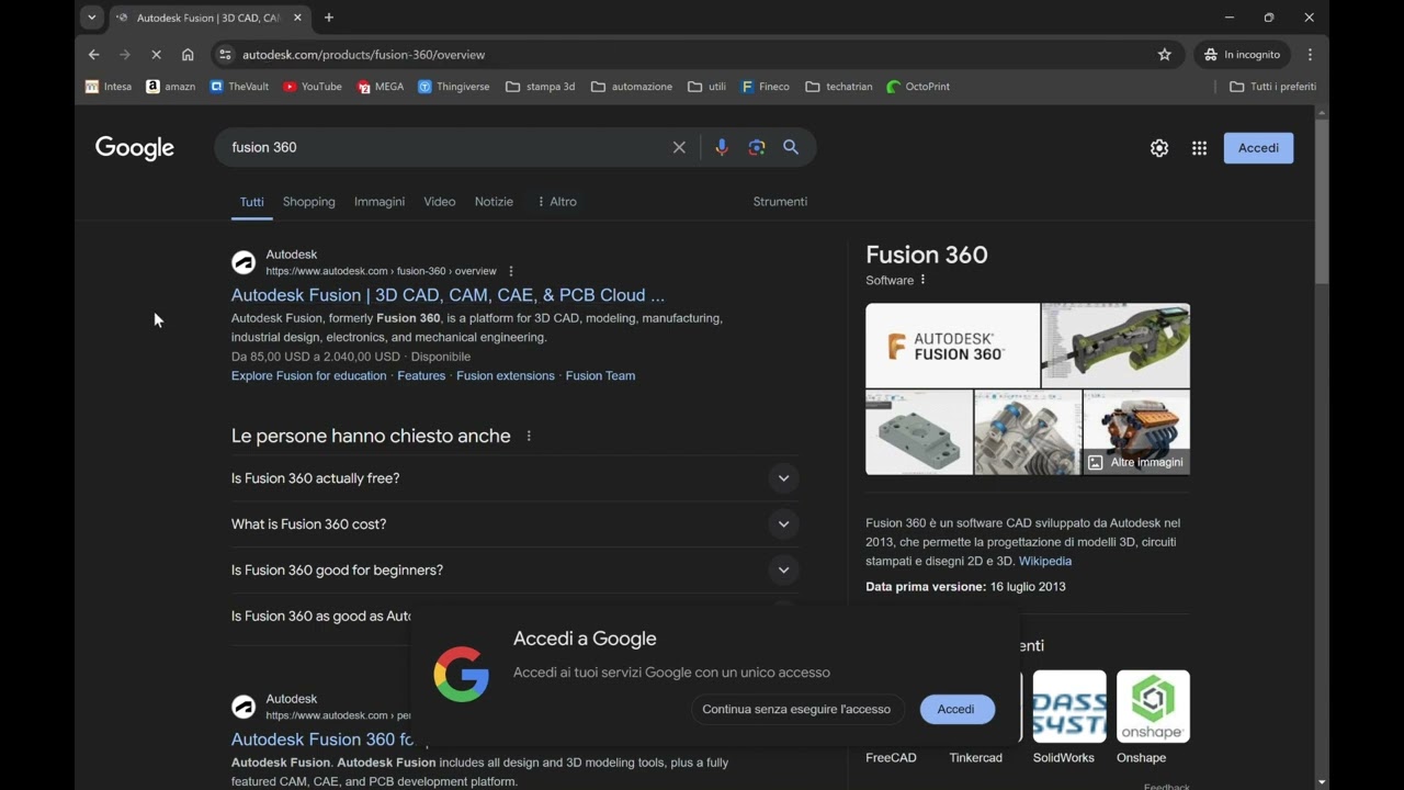 come scaricare fusion 360