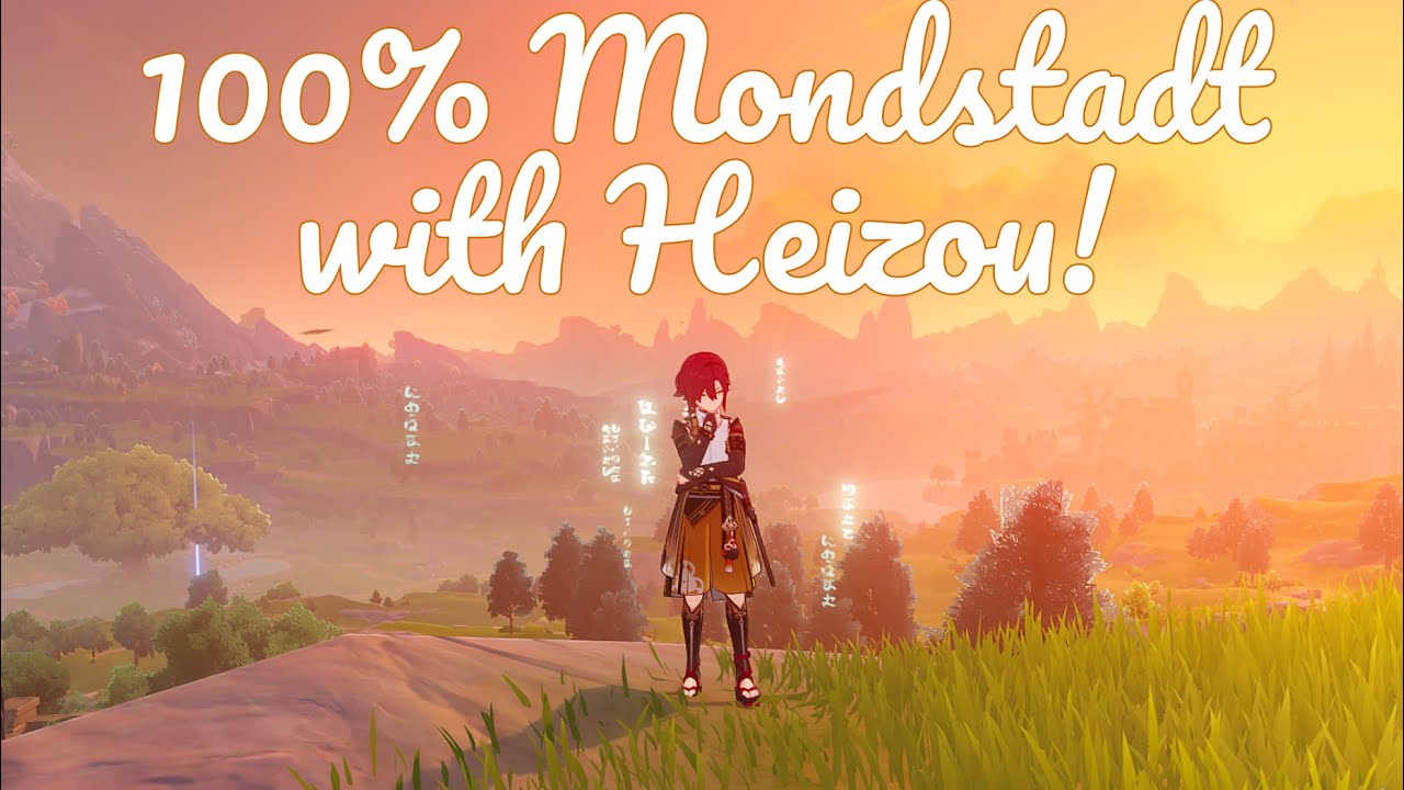 Day 9! Building Heizou and 100%ing Mondstadt! | FULL VOD