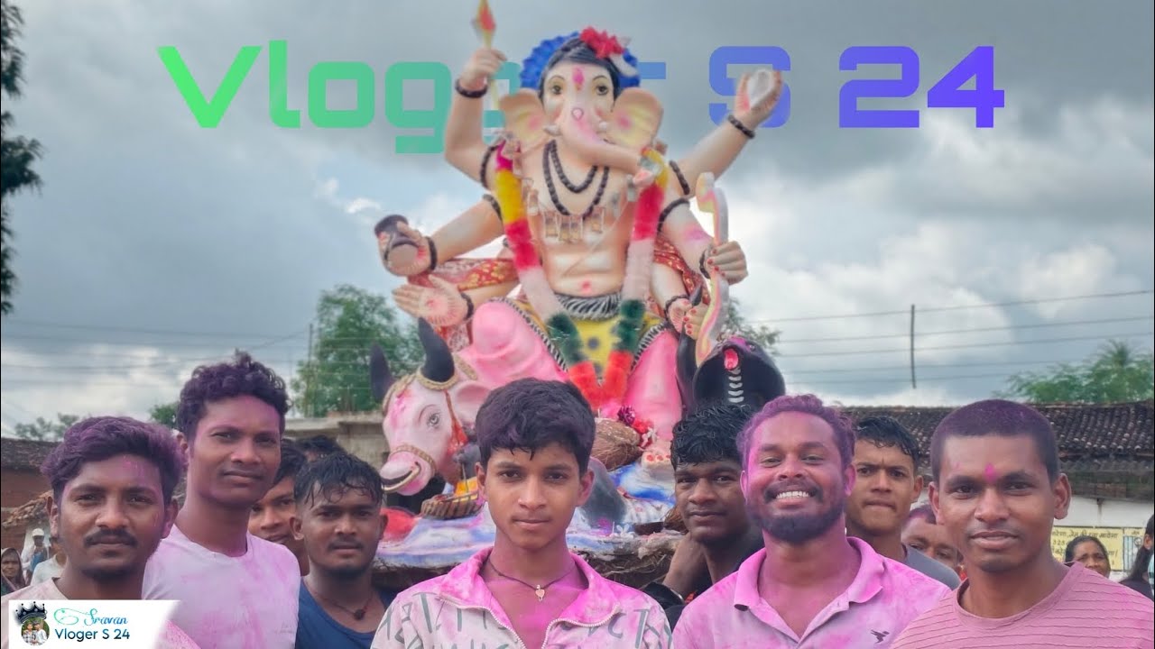 Gram khalari ( Cg ) Ganesh Visarjan Full Vlog For Sravan #danishzehen #vlogger S 24. 2007 to 2025