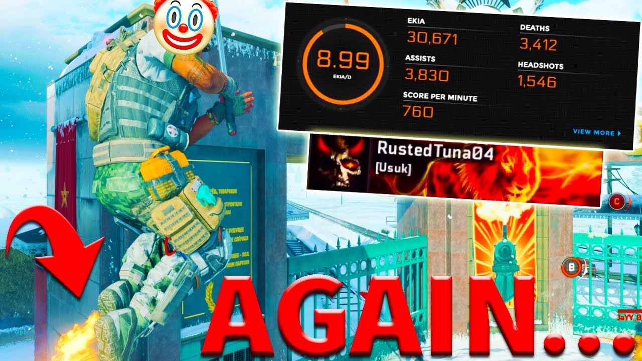 DESTROYING AECALS STREAM SNIPING CHEATING 9KD PLAYER 2 years LATER on Black Ops 4...