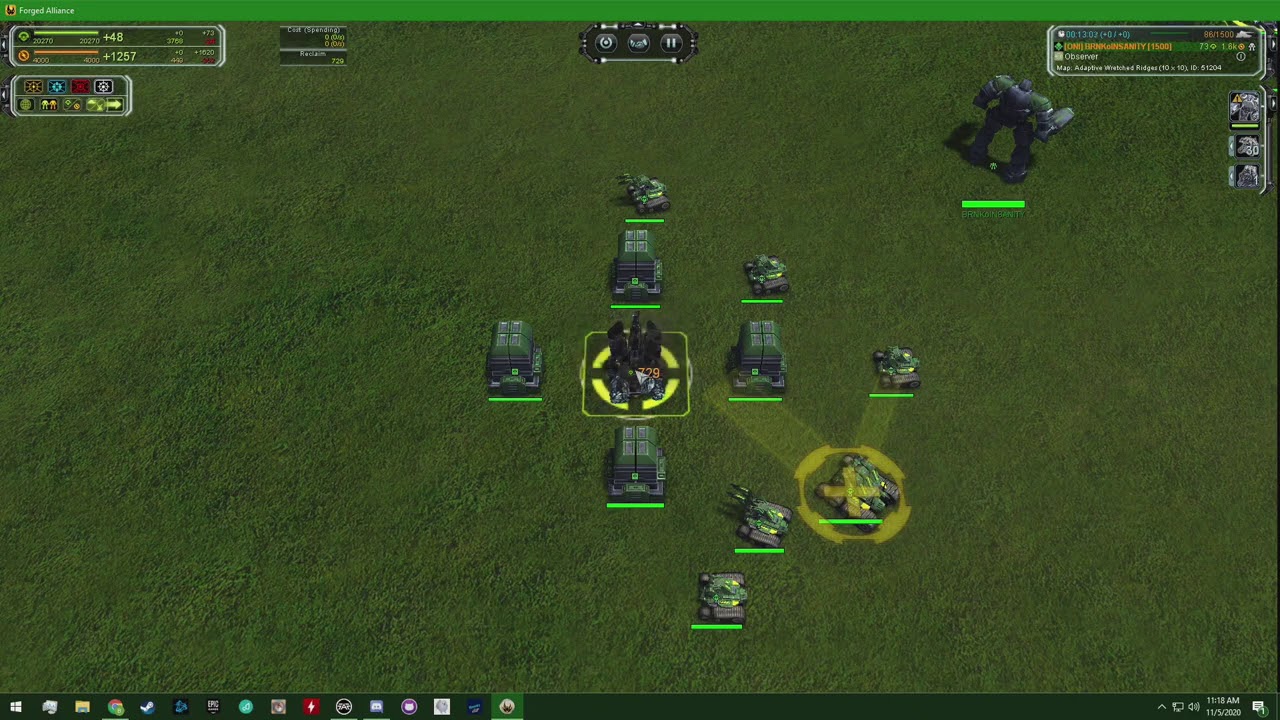 When to Upgrade/ Why CTL-k Mex? - Supreme Commander: Forged Alliance