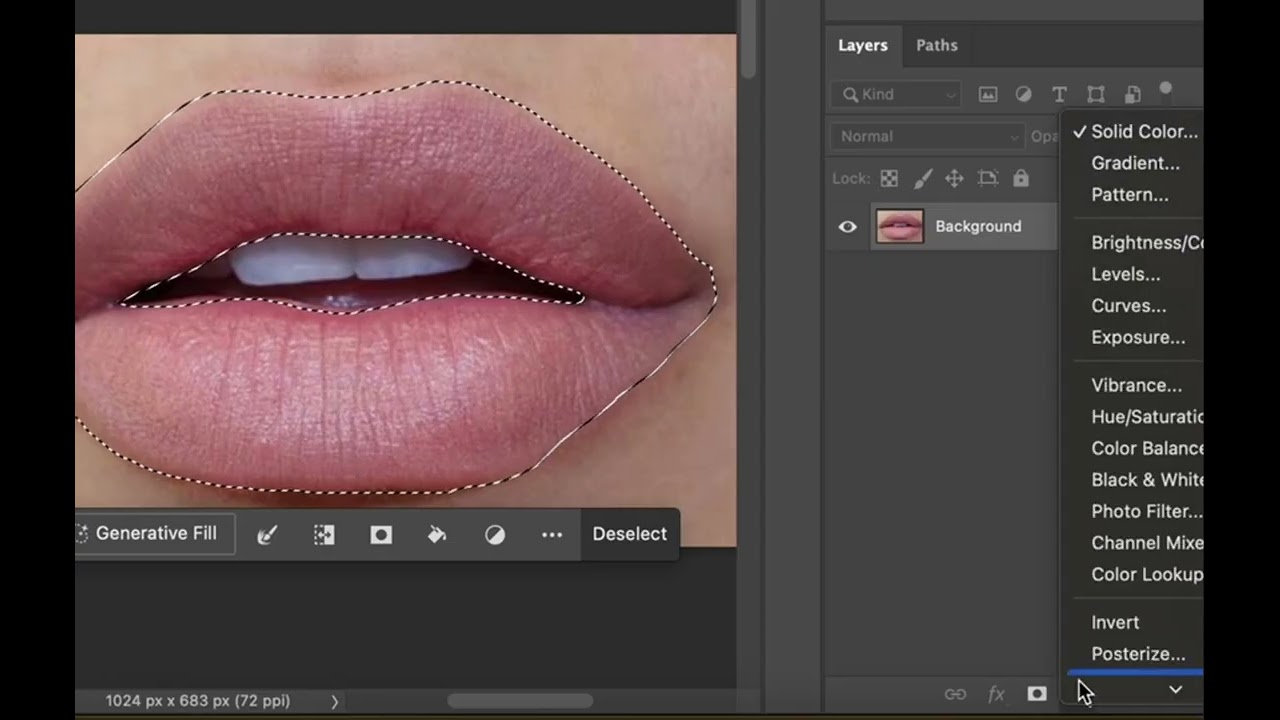 تعديل الشفاه بشكل ناعم وطبيعي.. Soft & natural lip editing ✨Follow for more design tips 🎨