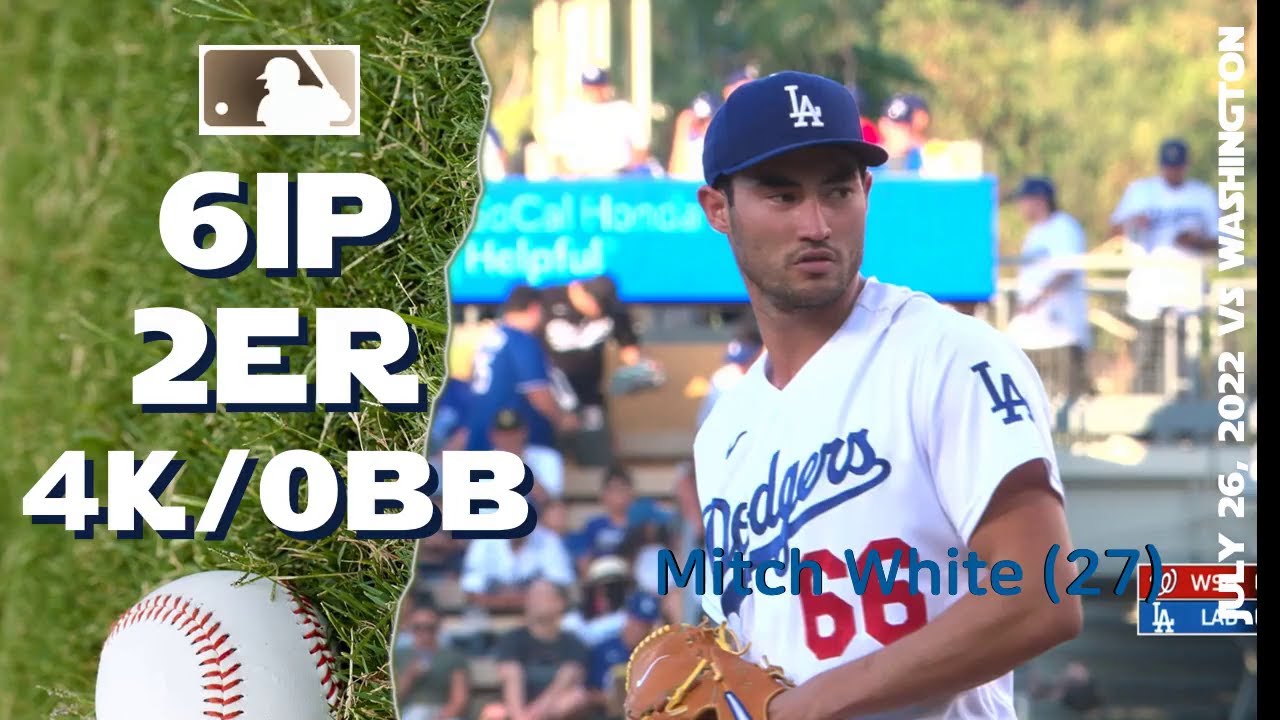 Mitch White | July 26, 2022 | MLB highlights