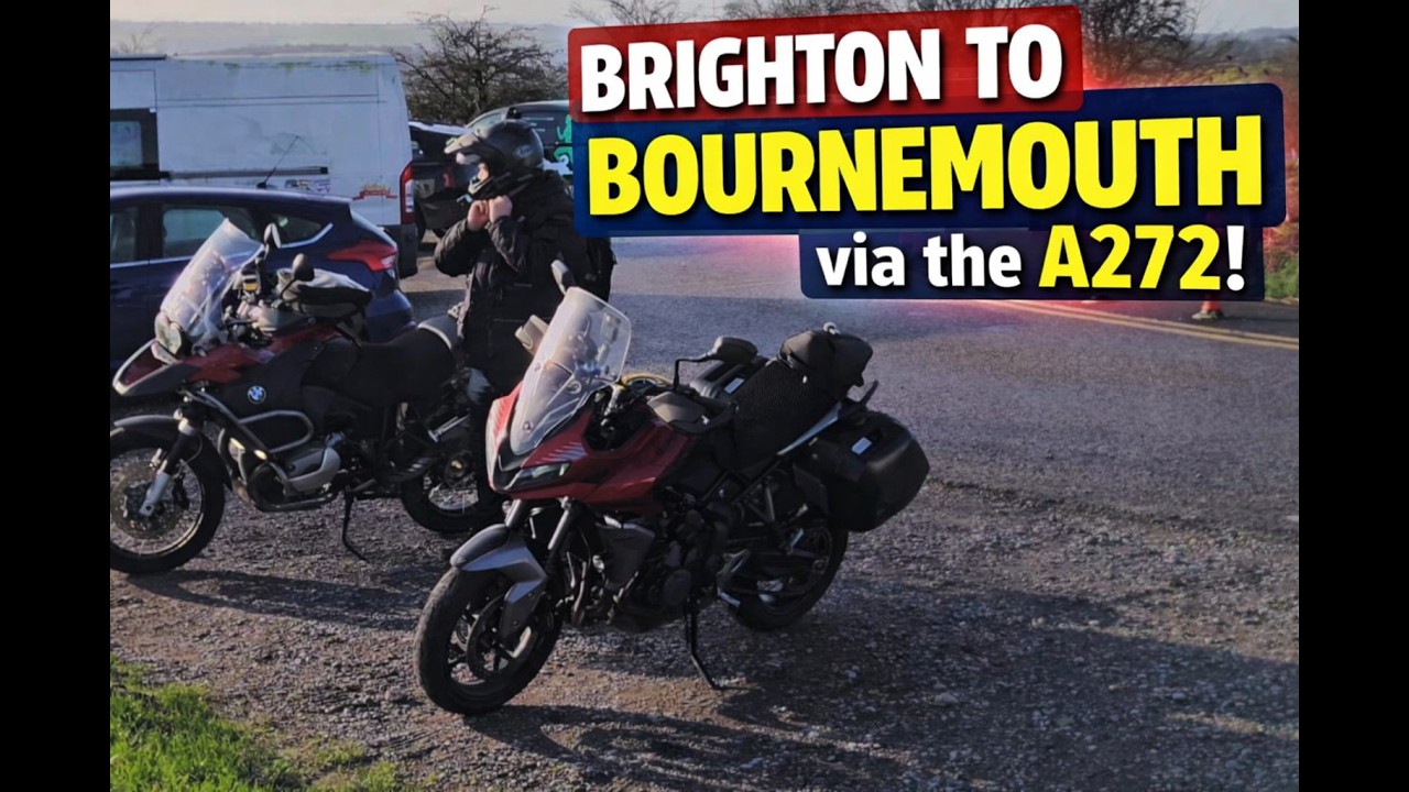 Tiger Sport 660 & BMW GS Adventure | Brighton to Bournemouth via the A272
