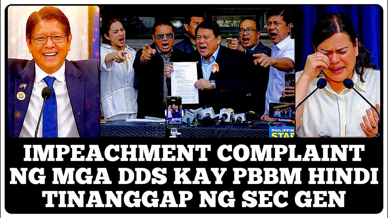 Kent Garcia is live! Impeachment Complaint ni Chavit, Topacio atbp kay Pbbm di-tinanggap ng Sec Gen!