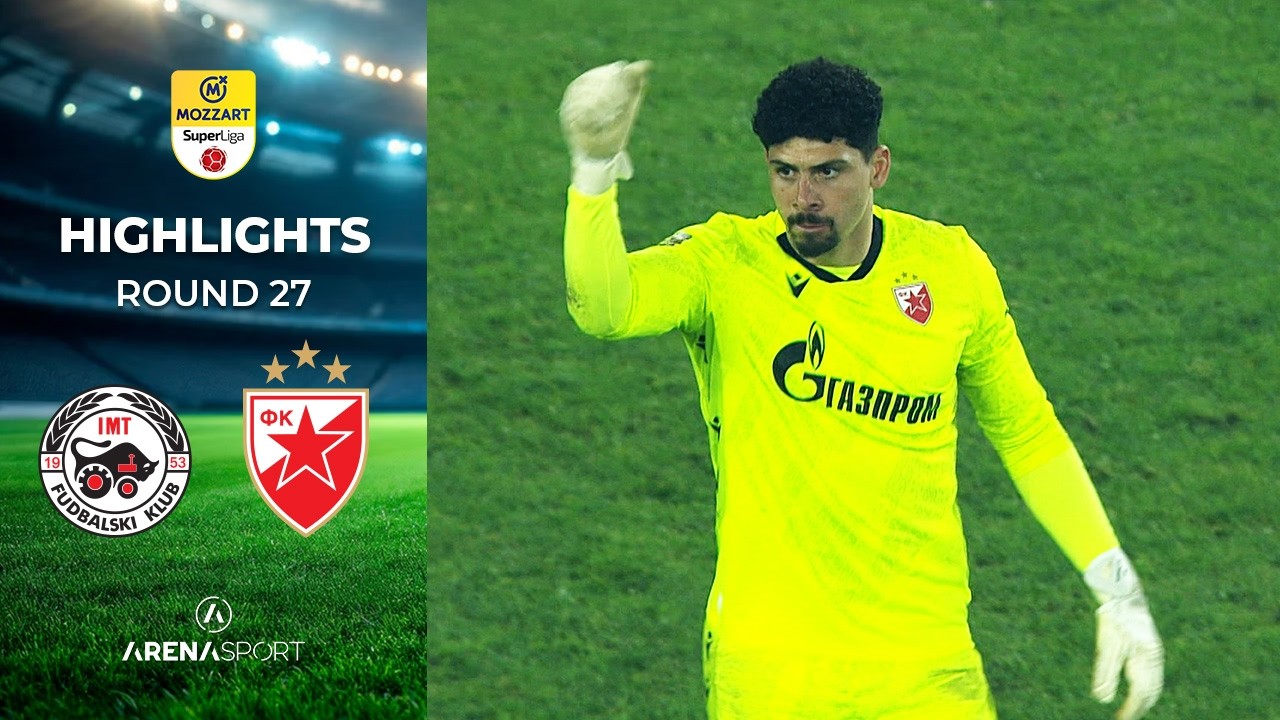 IMT - Crvena zvezda 1:2 | MOZZART BET SUPERLIGA SRBIJE (27. kolo) | 15. mart 2026.