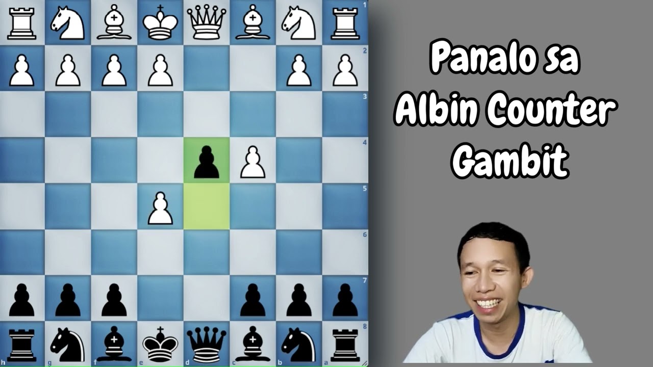 Ipanalo Gamit ang Albin Counter Gambit vs. Queen's Gambit #chess