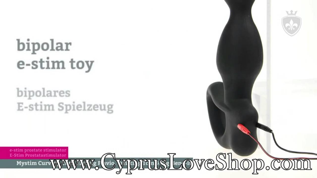 Twisting Tom Silicone E Stim Prostate Massager CyprusSexShop