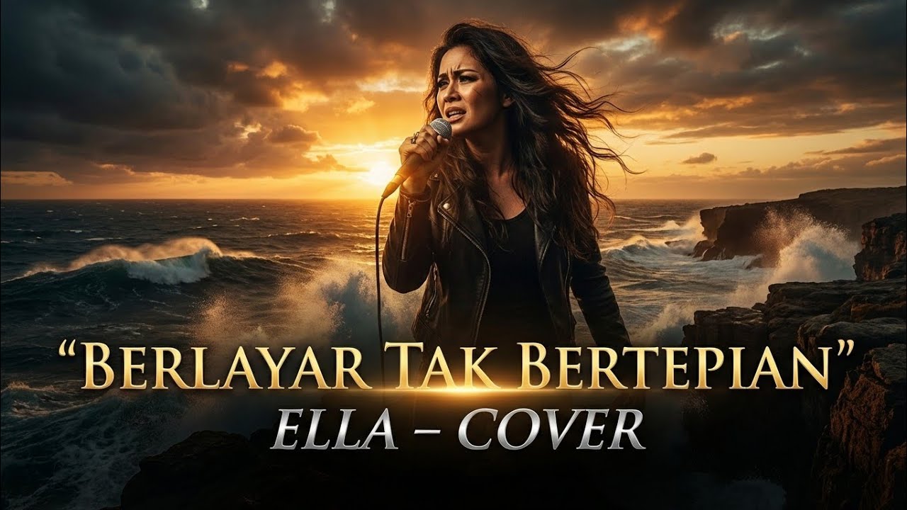 🌊 Berlayar Tak Bertepian – Ella | Cover Version | Emosional & Penuh Penghayatan