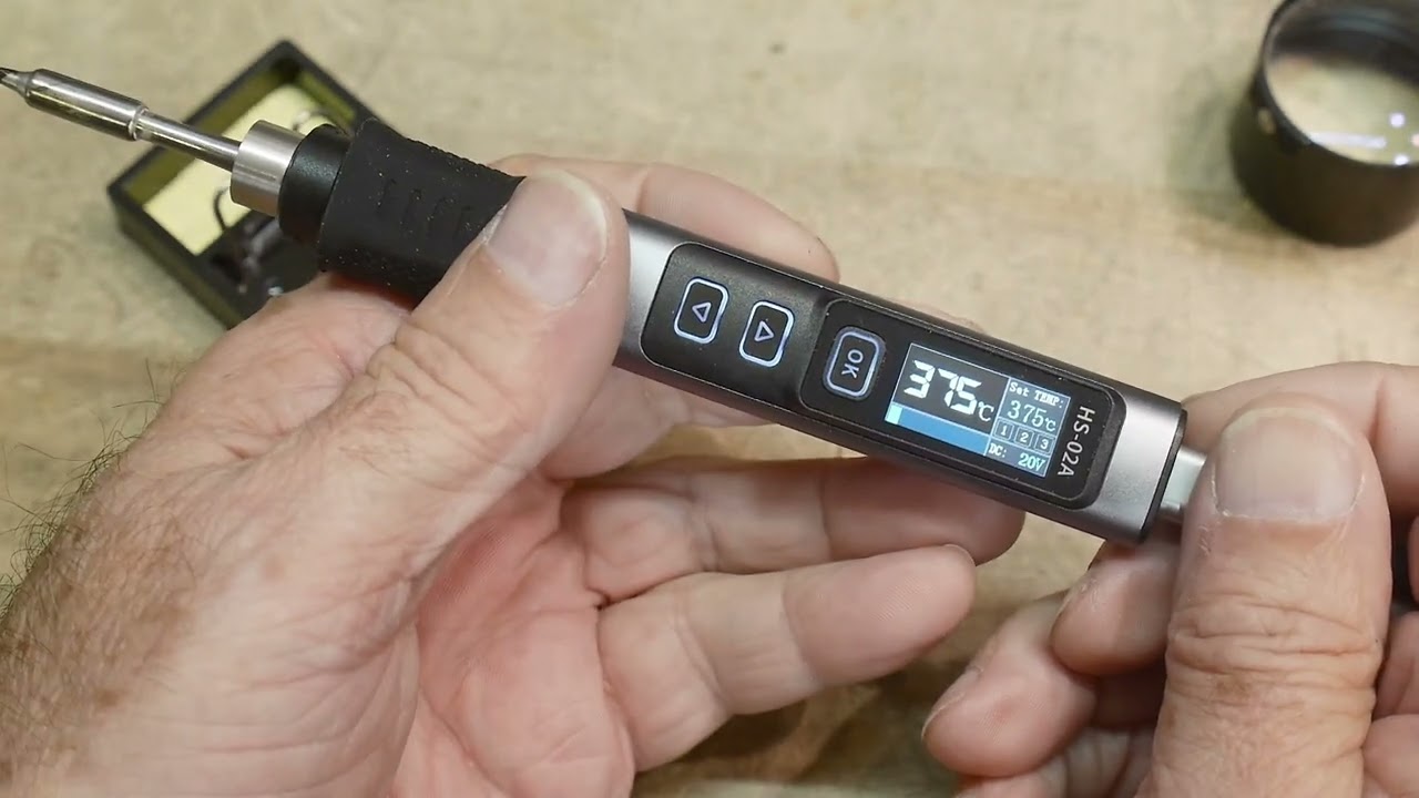 #2059 FNIRSI HS-02A Soldering Iron Review