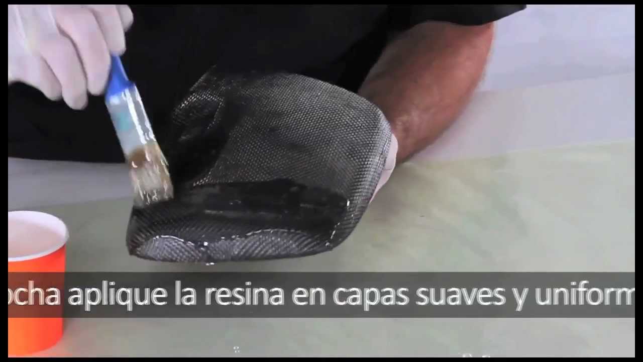 Tutorial de Recubrimiento de Piezas con Fibra de Carbono