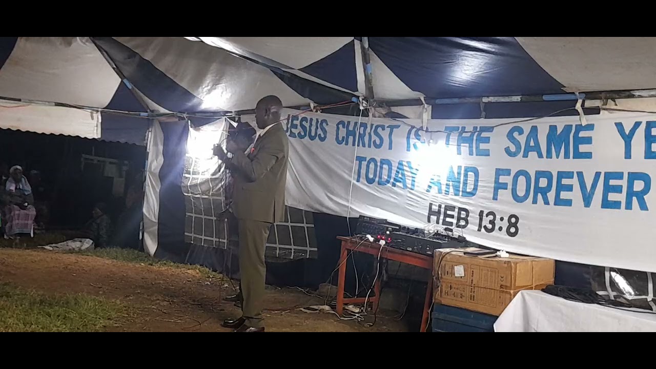 Luo preaching by Ev. Calvin Owino of ELGC Kano Kabonyo Convention, tel.