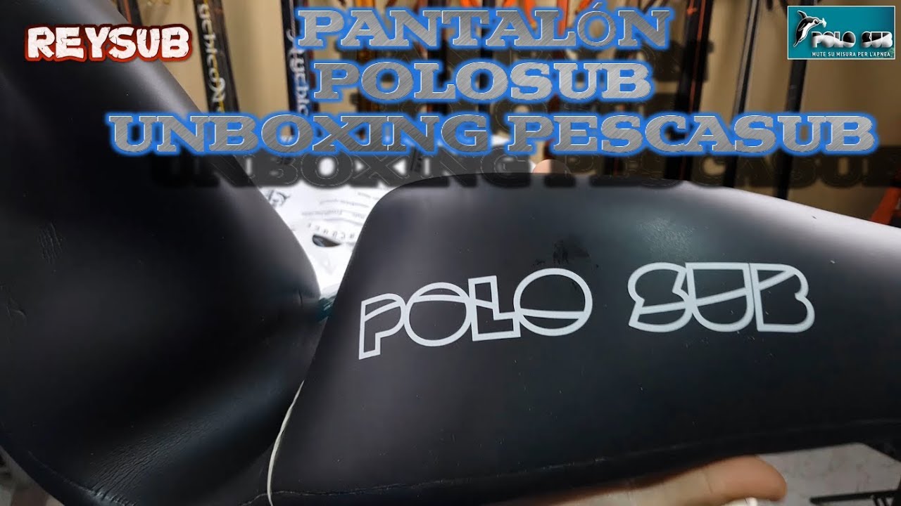 PESCA SUBMARINA.UNBOXING PANTALÓN POLOSUB CHICLE BY REYSUB