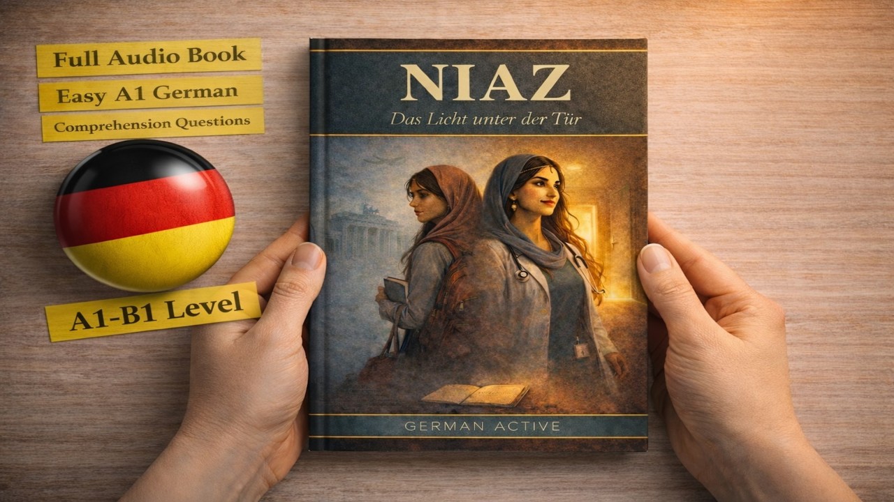 NIAZ – Das Licht unter der Tür 🇩🇪 A1-B1 German Story | Slow & Clear With Questions