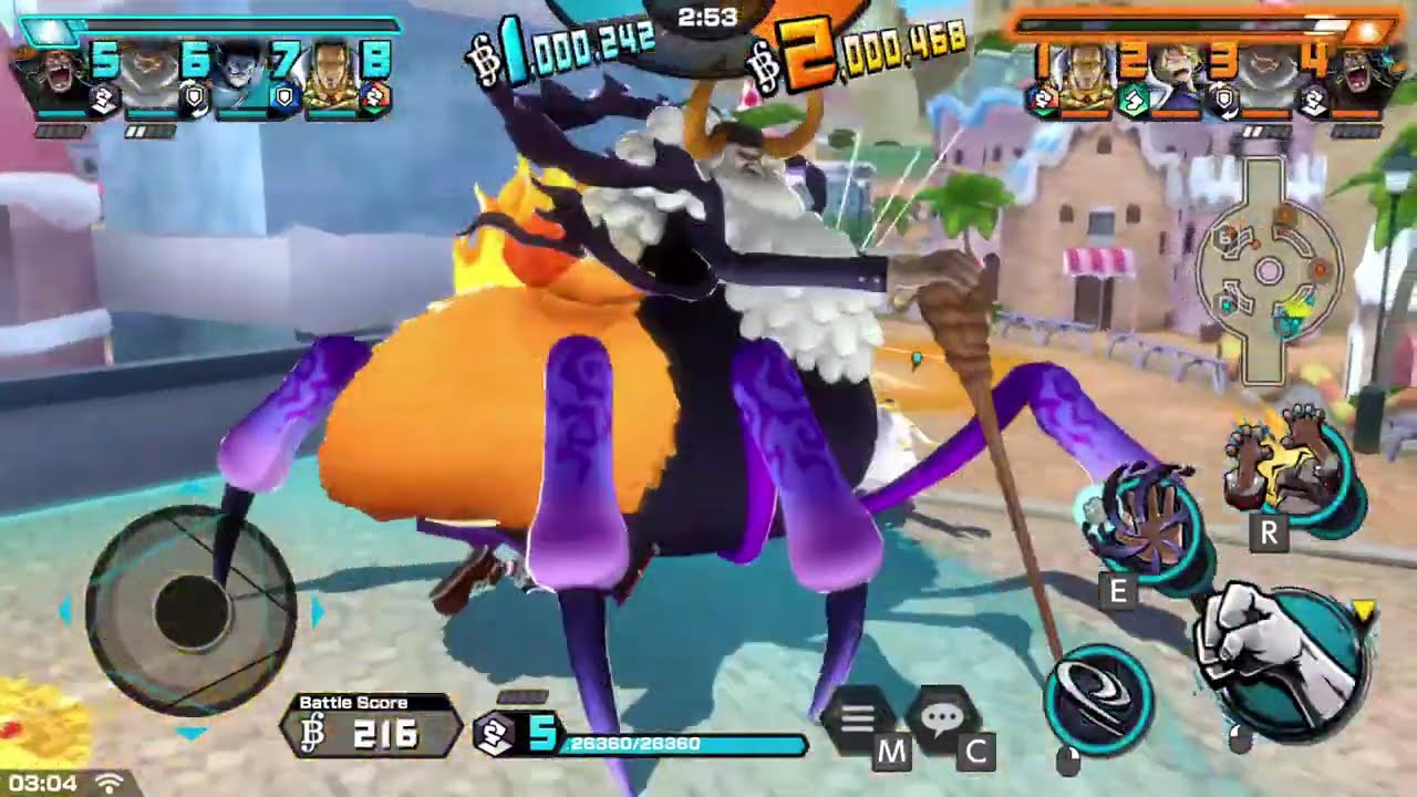 نجيب توب 100 في لعبة One piece bounty rush !!!