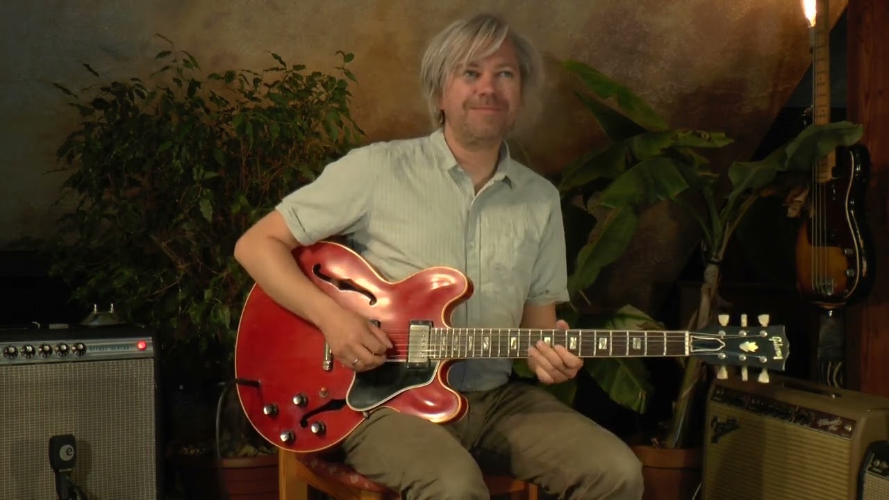Gibson ES-335 TD from 1962 with PAFs presented by Vintage Guitar Oldenburg and Tobias Hoffmann