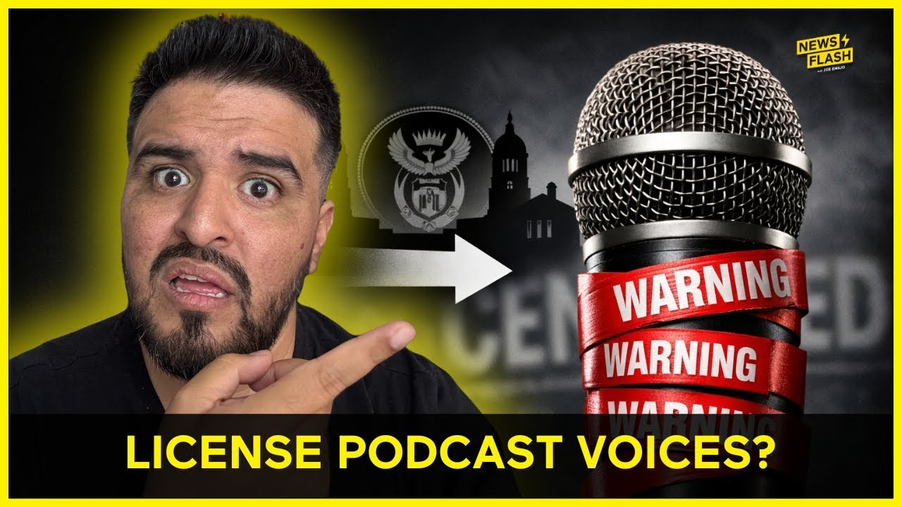 ANC Wants To Regulate Podcasts… Here’s What They’re REALLY After