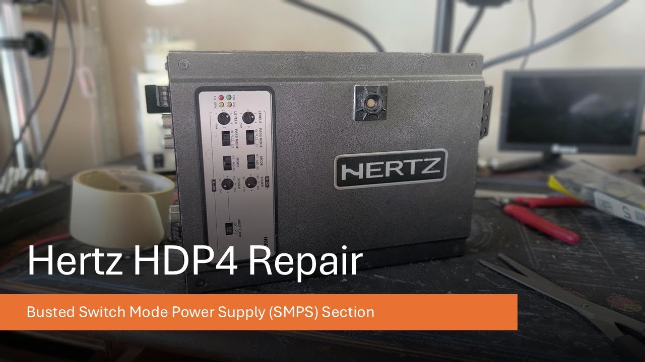 (Quick Fix) Hertz HDP4 with Bad SMPS