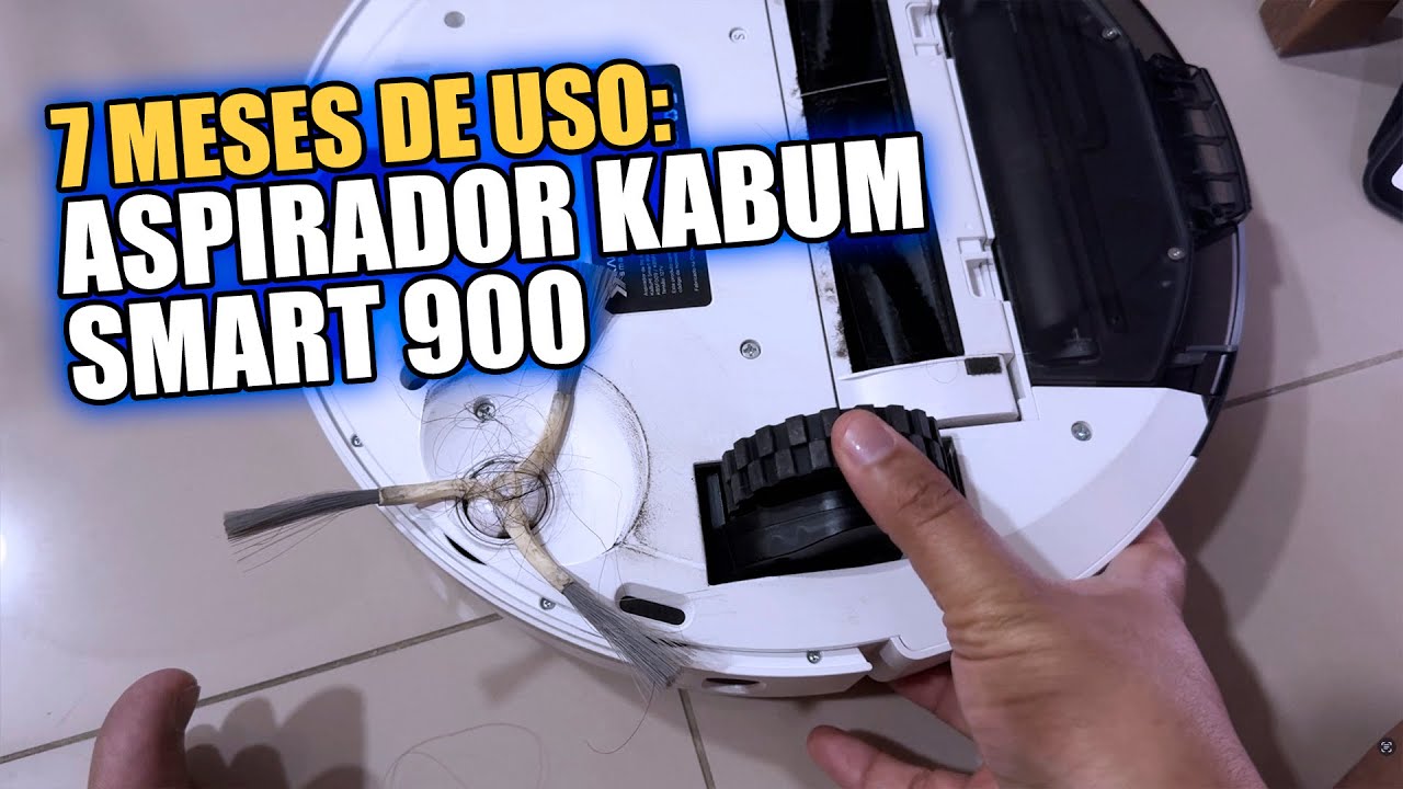 7 MESES DE USO: KABUM SMART 900 - ROBÔ ASPIRADOR + MAPA NO APLICATIVO TUYA #análise