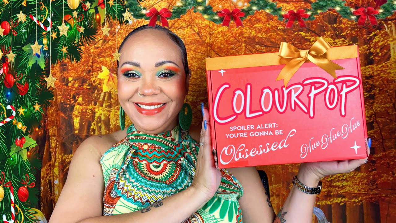 Распаковка праздничной коробки-сюрприза ColourPop 2025 🎁 Туалетный столик Cyn