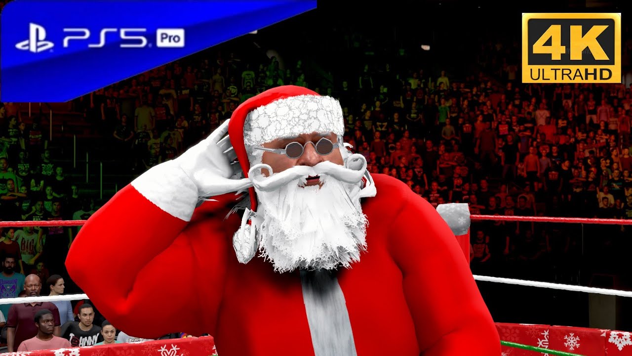 WWE 2K25_Santa vs The Miz Christmas Special |PS5