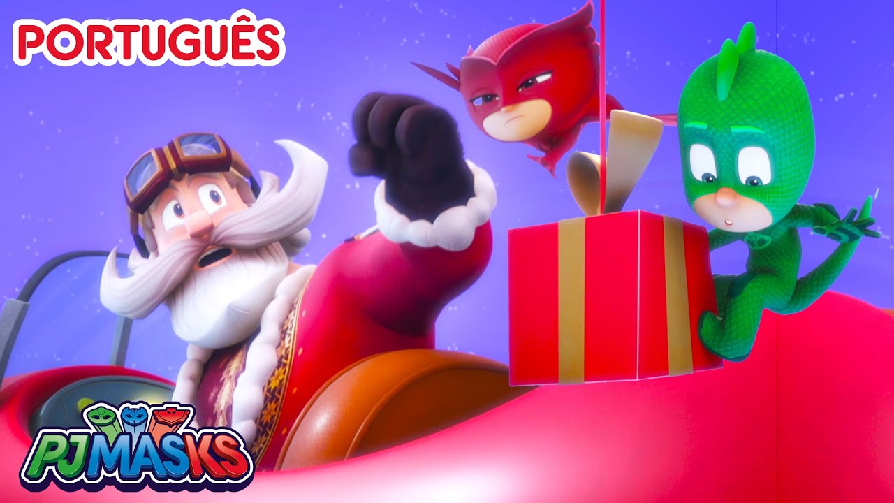 Especial de Natal 🎄Os PJ Masks salvam o Natal!🎅 PJ Masks em Português episódios completos