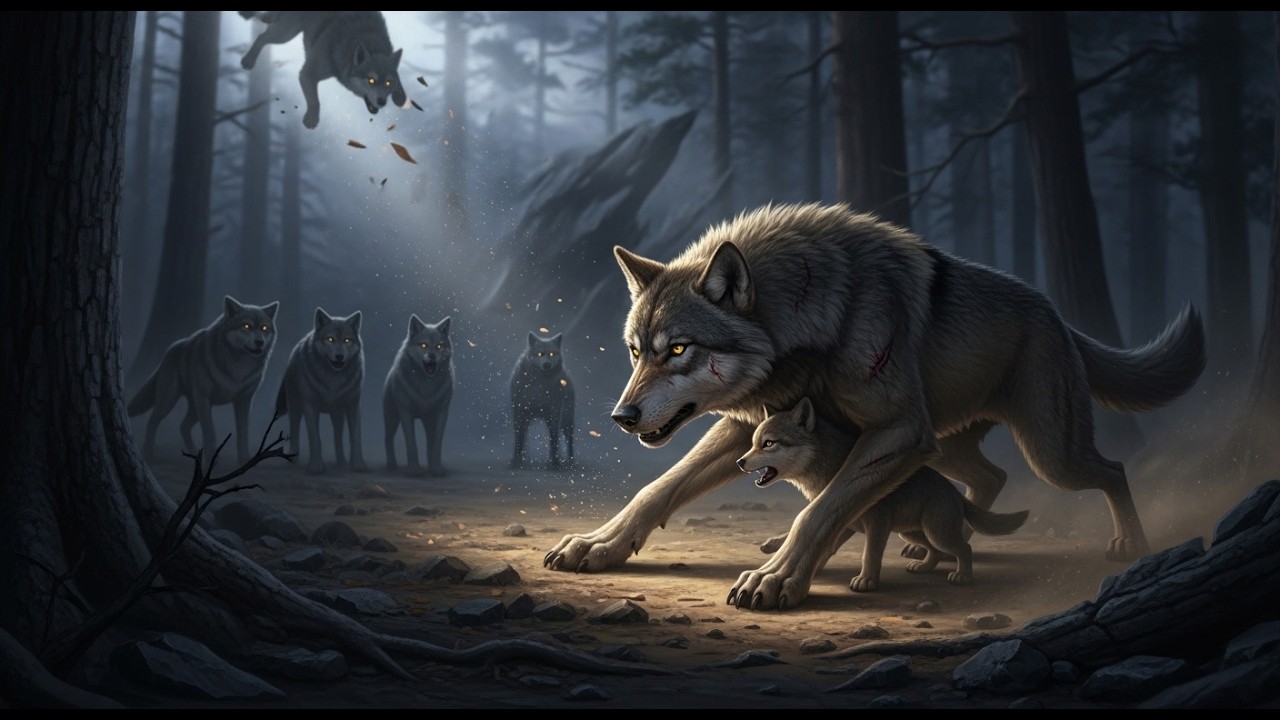 They Thought the Stray Wolf Was Dangerous — Until He Saved the Alpha’s Heir