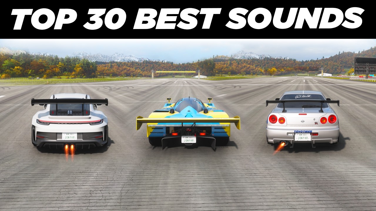 Forza Horizon 6 - Top 30 Best Sounding Cars