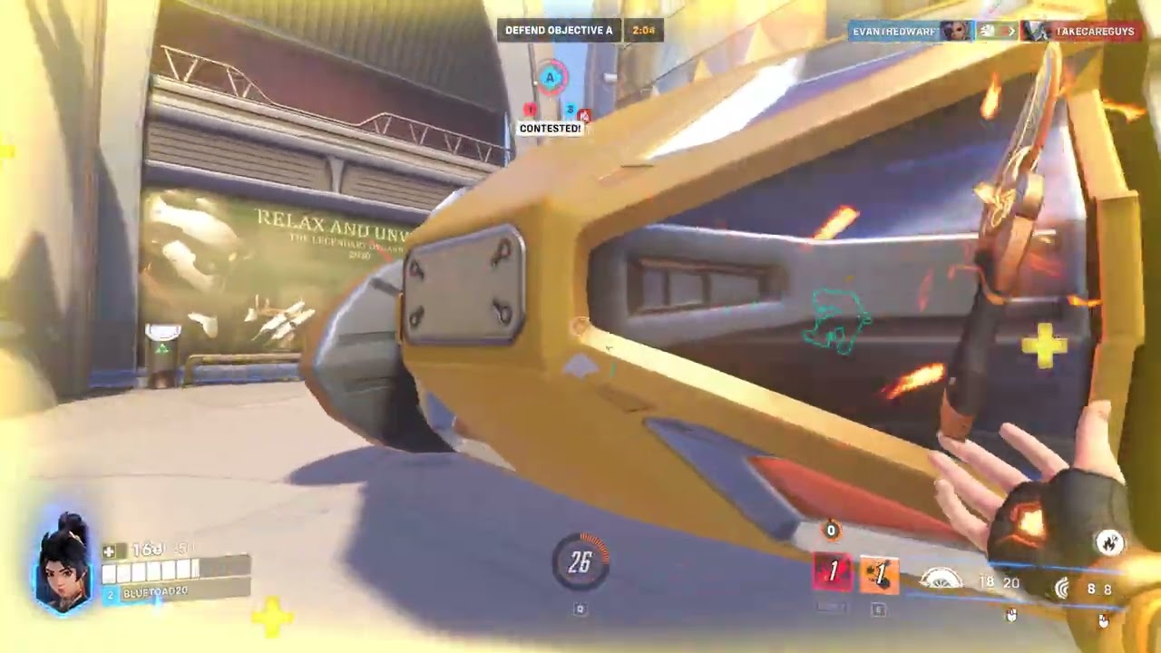 Overwatch Clip - Carry Anran Defense Gameplay