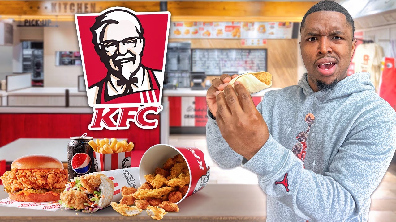 i Tried The New KFC Chicken Wrap